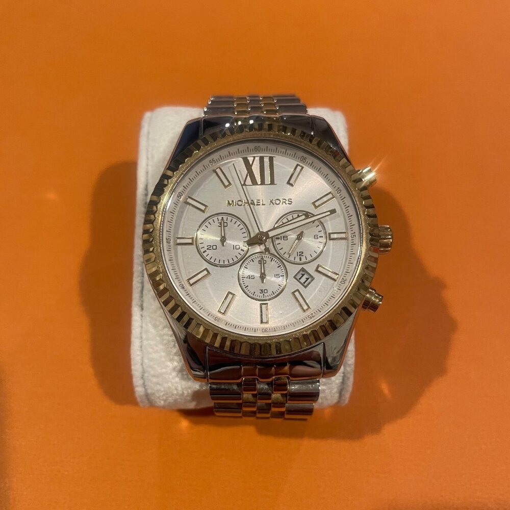 Michael Kors Large Lexington Chronograph Bracelet Watch, 45m